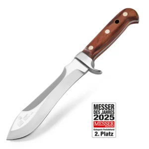 PUMA Automesser ohne Sägezahnung Holzgriff Jagdmesser Auszeichnung