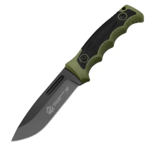 PUMA XP Forever Knife Jagdmesser mit schwarzer Klinge und grünem Griff