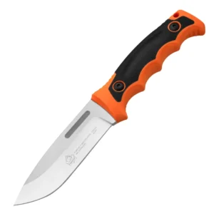 PUMA XP Jagdmesser orange schwarz mit Edelstahlklinge und rutschfestem Griff