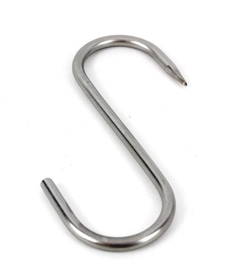 Fleischerhaken Edelstahl 8mm 180mm personalisierbar – Bild 4